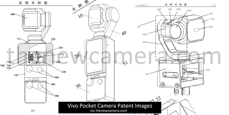 Görsel Vivo pocket kamera, Vivo vlog kamerası 2026, DJI Osmo Pocket rakibi, gimbal cep kamerası, Vivo patent sızıntısı, Zeiss lensli vlog kamerası, 4K 60fps cep kamerası, vlogger ekipmanları