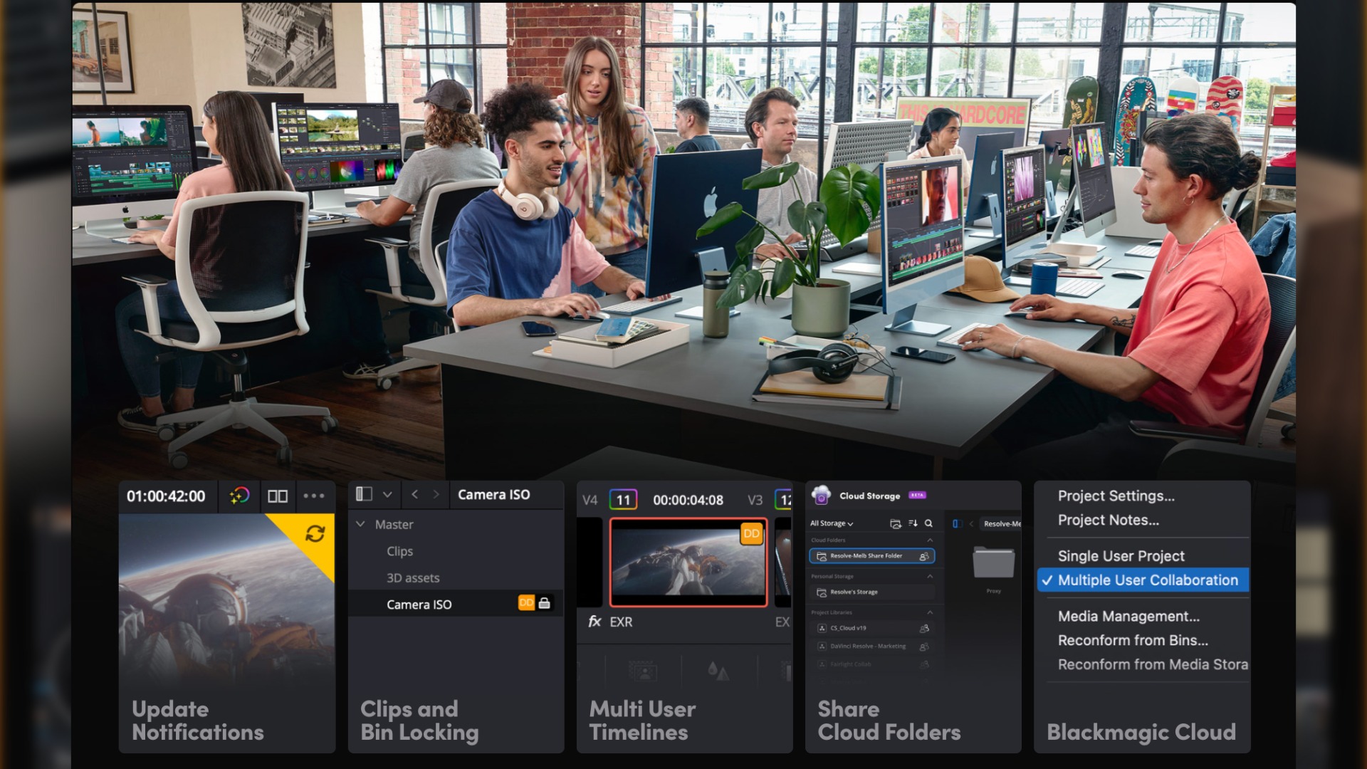 DaVinci Resolve 21, Blackmagic Design, video kurgu programı, yeni fotoğraf sayfası, yapay zeka kurgu araçları, Krokodove Fusion, RAW video desteği, post prodüksiyon güncellemeleri