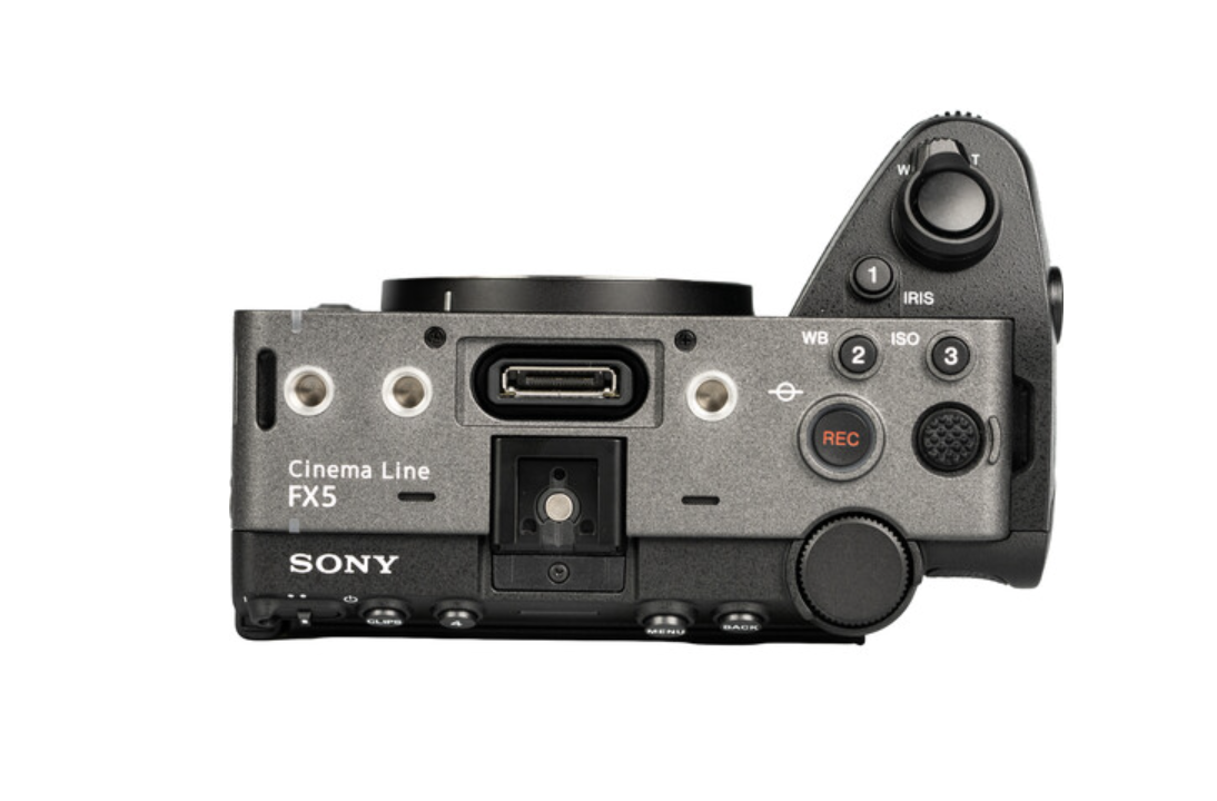 Sony FX5, 5K Open Gate, dahili X-OCN RAW, dijital sinema kamerası, 16.6MP sensör, BIONZ XR2, FX3, CFexpress Type A